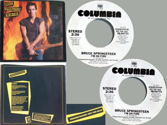 Bruce Springsteen - I'M ON FIRE (STEREO / STEREO)